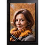 Ravatalra készült fénykép 20×30 cm – fekete keretes megoldás