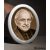 Szépia Bohémia Porcelánkép (peremes)
